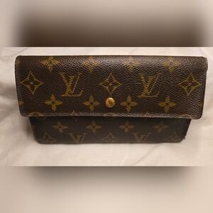 Louis Vuitton Brown Monogram Women's Wallet